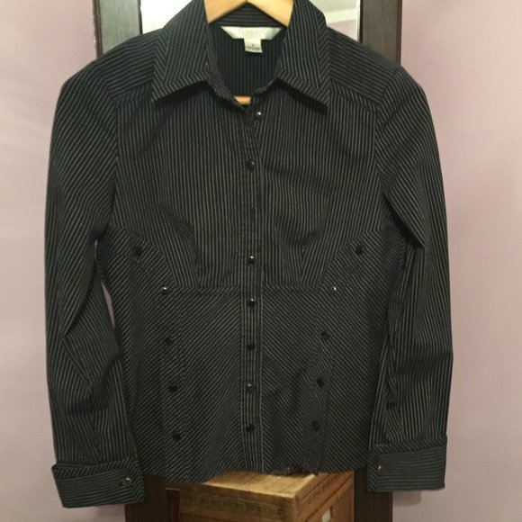 Conrad C Collection Long Sleeve Button Detailed Blouse - Picture 1 of 6
